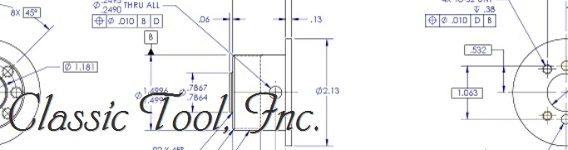 CAD CAM engineering plans for tool and die machining