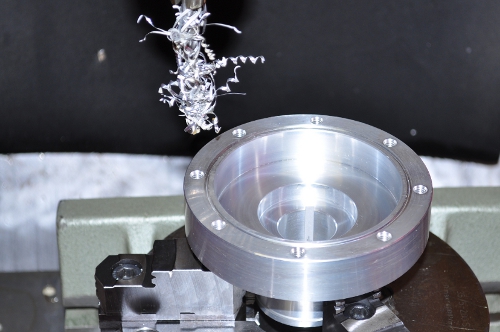 milling block of aluminum